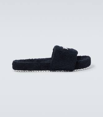 Pantoletten aus Frottee | Dolce&Gabbana