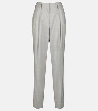 High-rise wool straight pants | Blazé Milano