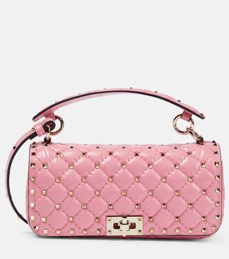 Schultertasche Rockstud Spike aus Leder | Valentino Garavani