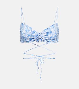 Floral bikini top | Magda Butrym