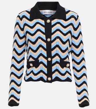 Chatou cotton knit jacket | Rebecca Vallance