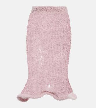 Wool-blend midi skirt | Acne Studios