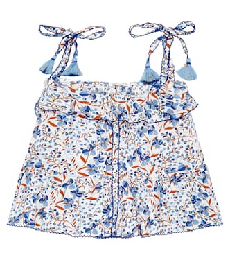 Astra floral top | Poupette St Barth Kids