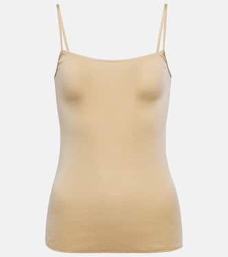 Cashmere and silk jersey tank top | Loro Piana