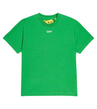 Arrows cotton T-shirt | Off-White Kids