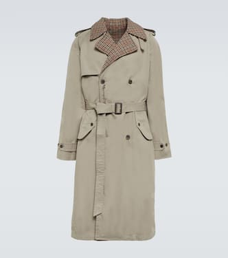 Trench doppiopetto in lana | Balenciaga