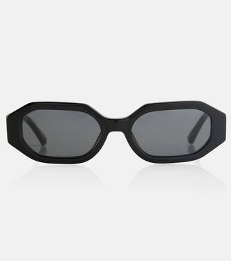 x Linda Farrow Irene oval sunglasses | The Attico