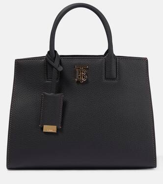 Frances Mini leather tote bag | Burberry