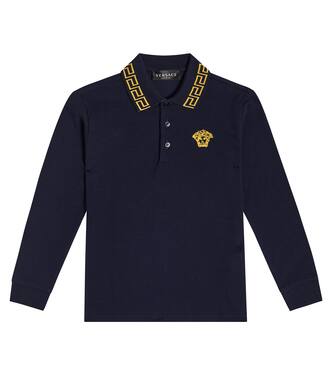 Polohemd Medusa aus Baumwoll-Piqué | Versace Kids