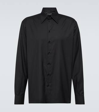 Hemd aus Wolle und Seide | Dolce&Gabbana