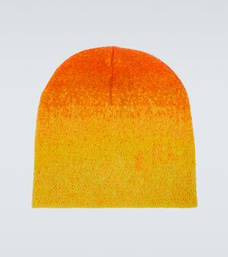 Gradient mohair-blend beanie | ERL