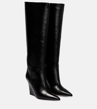 Wanda leather knee-high boots | Paris Texas