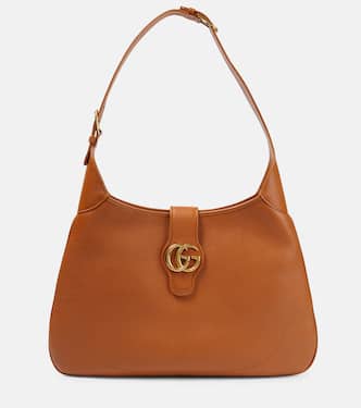 Aphrodite Large leather shoulder bag | Gucci