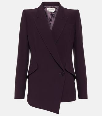 Blazer aus Crêpe | Alexander McQueen