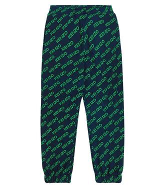 Logo cotton sweatpants | Kenzo Kids