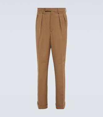 Pantalones rectos Parnes en mezcla de lana | Dries Van Noten