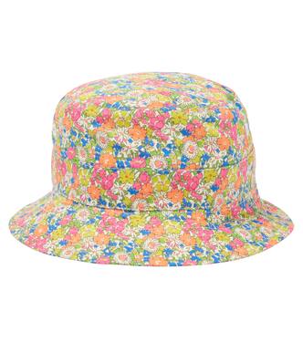 Floral cotton bucket hat | Bonpoint