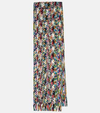 Zig-zag knit scarf | Missoni