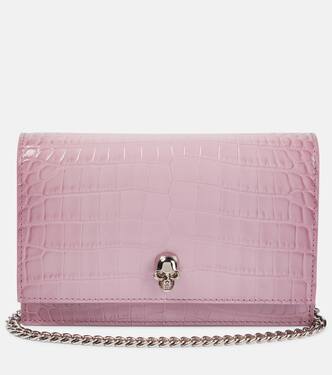 Borsa a tracolla Skull Small in pelle | Alexander McQueen