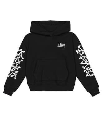 Bones cotton hoodie | Amiri Kids
