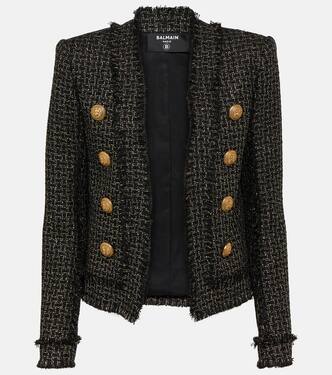 Double-breasted tweed jacket | Balmain