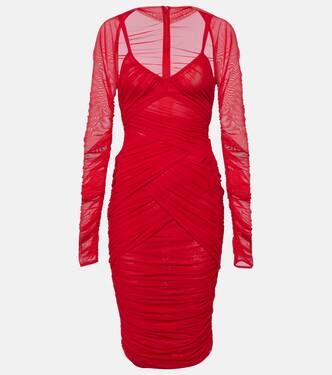 Midikleid aus Tüll | Dolce&Gabbana