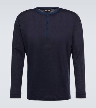 Linen jersey top | Giorgio Armani