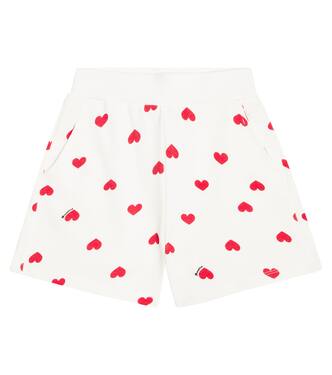Shorts en mezcla de algodón estampados | Monnalisa