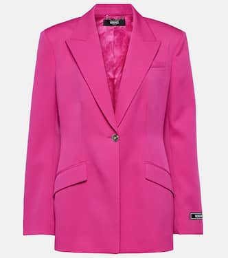 Tailored virgin wool blazer | Versace