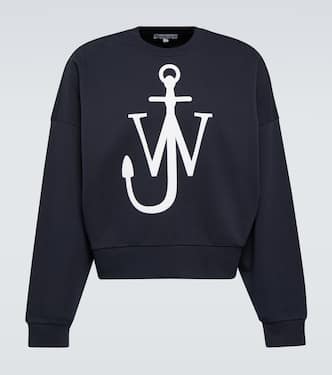 Felpa Anchor in jersey di cotone | JW Anderson