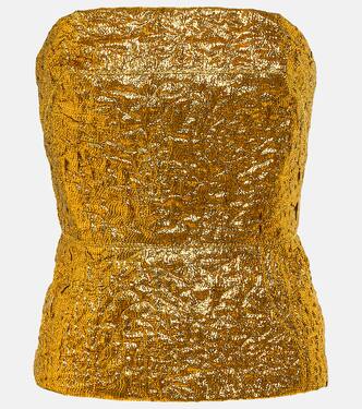 Top aus Lamé | Dries Van Noten