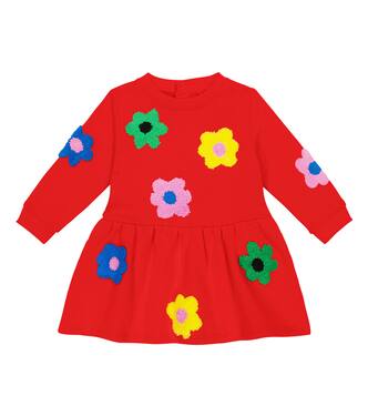 Baby Besticktes Kleid aus Baumwolle | Stella McCartney Kids