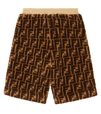Shorts FF de forro polar | Fendi Kids