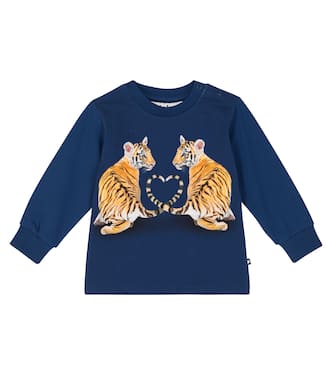 Baby Eloy printed cotton-blend sweatshirt | Molo