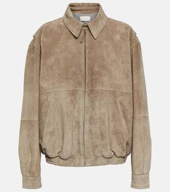 Bomber Roanna in suede | The Row