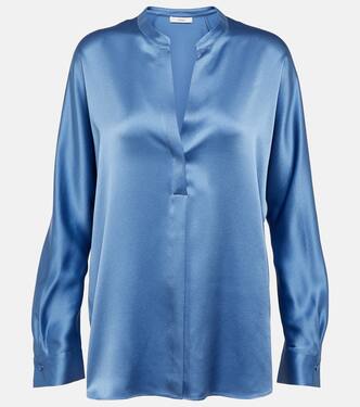 Silk satin blouse | Vince
