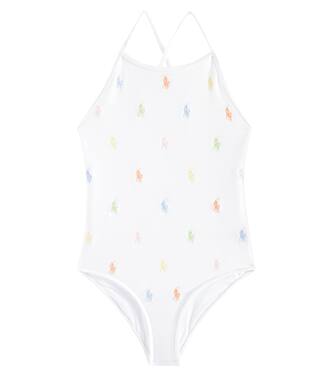 Bestickter Badeanzug | Polo Ralph Lauren Kids