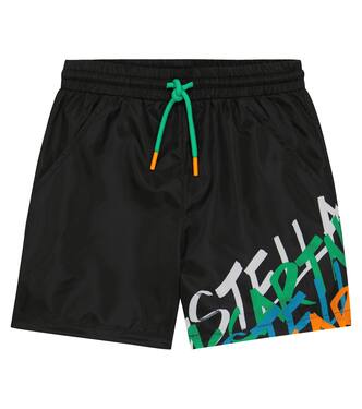 Shorts estampados con logo | Stella McCartney Kids