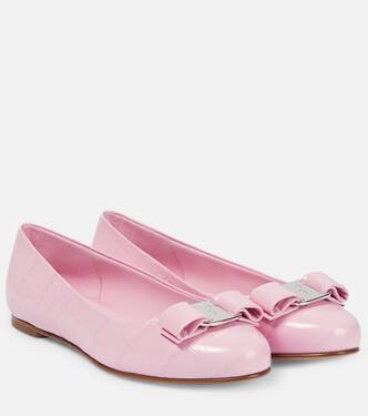 Ballerinas Vara Bow aus Leder | Ferragamo