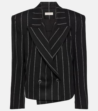 Blazer Bert in lana a righe | The Mannei