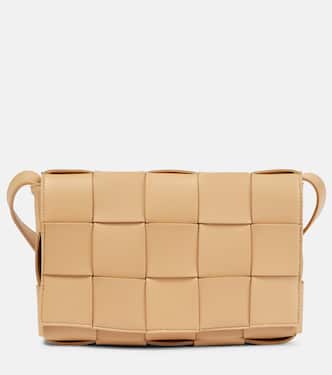 Cassette leather shoulder bag | Bottega Veneta