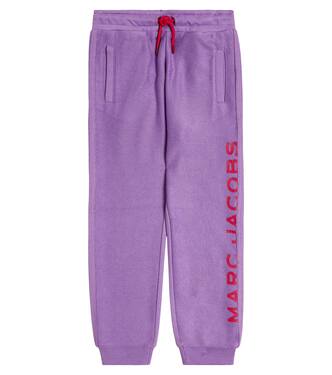 Logo棉质混纺运动裤 | Marc Jacobs Kids
