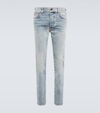 Low-Rise Skinny Jeans Stack | Amiri