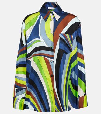 Printed silk-twill shirt | Pucci