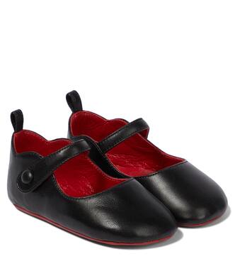 Baby Ballerinas Love Chick aus Leder | Christian Louboutin Kids