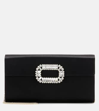 Evening Envelope satin clutch | Roger Vivier