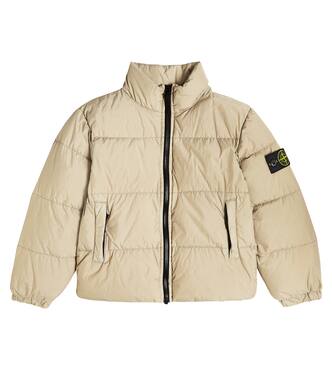 Piumino con logo | Stone Island Junior