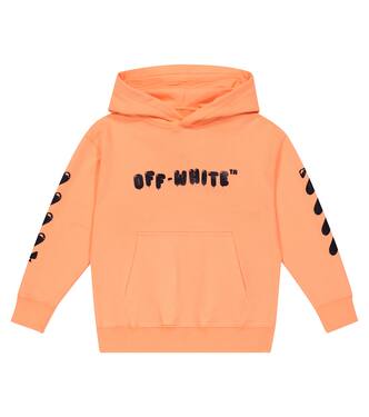 Balloons logo cotton jersey hoodie | Off-White Kids
