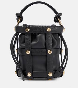 Cage leather shoulder bag | Ferragamo