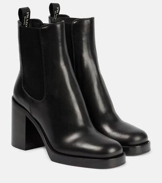 Chelsea Boots aus Leder | Prada